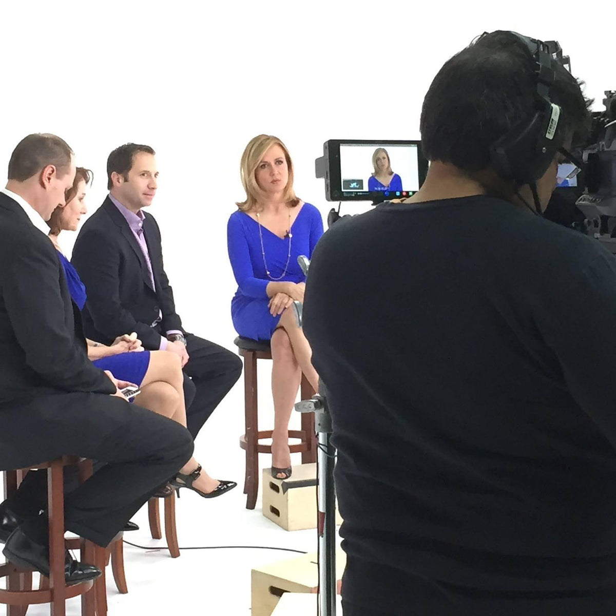 Jane McGarry with Crew